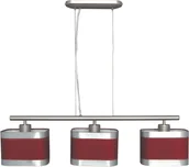 Lampy sufitowe - Kaja ALFRED OLSZEWSKI Żyrandol K-2162 z serii SELENE satyna czerwony - miniaturka - grafika 1