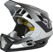 Kaski rowerowe - Fox Proframe Vapor Helmet Men, srebrny/czarny XL | 61-64cm 2021 Kaski rowerowe - miniaturka - grafika 1