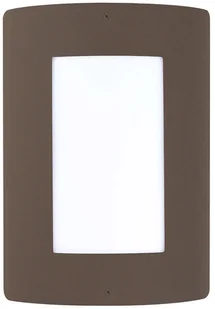 Polux Kinkiet ogrodowy SAFON SG1048BR prostokąt INOX brązowy basic >> DARMOWA DO (208798) - Lampy ogrodowe - miniaturka - grafika 2