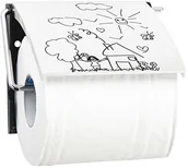 Akcesoria do wc - MSV uchwyt na papier toaletowy przedszkola z polistyrenu, wielokolorowa, 30 x 20 x 15 cm 141920 - miniaturka - grafika 1