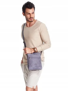 Always Wild SKÓRZANA MIEJSKA TORBA MĘSKA NA RAMIĘ LISTONOSZKA - Torby męskie - miniaturka - grafika 2