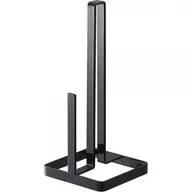 Pozostałe akcesoria kuchenne - Yamazaki yamazaki  uchwyt do rolek ręczników kuchennych z czarnej stali 4903208067829 - miniaturka - grafika 1