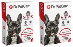DR PETCARE Dr PetCare MAX Biocide Collar Obroża na pchły i insekty dla psa rasy średniej 60 cm 5 szt - Artykuły przeciw pasożytom - miniaturka - grafika 2