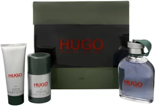 Hugo Boss Hugo M Zestaw perfum Edt 125ml + 50ml Żel pod prysznic + 75ml Deostick 58779 - Zestawy perfum męskich - miniaturka - grafika 2