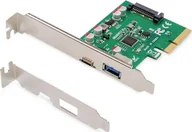 Kontrolery - Digitus Kontroler Kontroler USB 3.1 PCI Express USB A Typ C 3.1 Gen.2 10Gbps DS-30225 - miniaturka - grafika 1