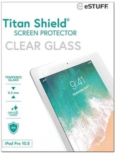 eSTUFF Szkło Ochronne TitanShield hartowane do iPad Pro 10.5'' ES503300 - Akcesoria do tabletów i e-booków - miniaturka - grafika 2