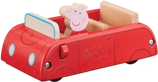 Świnka Peppa Drewniane Auto + Figurka Peppy 07208 - Figurki dla dzieci - miniaturka - grafika 6