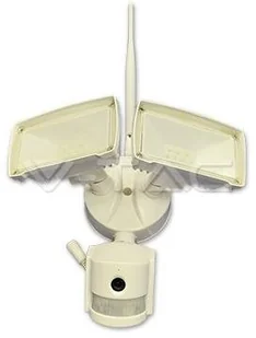 v-tac Projektor LED z Kamerą WiFi 18W Czujnik Ruchu Biały V-TAC VT-4818 6000K 600lm - Lampy pozostałe - miniaturka - grafika 3