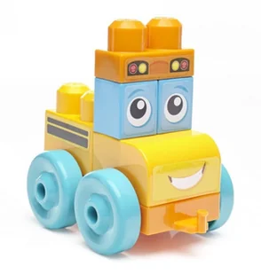 Fisher Price Klocki Mega Bloks Autobus 1-2-3 887961436273 - Klocki - miniaturka - grafika 2