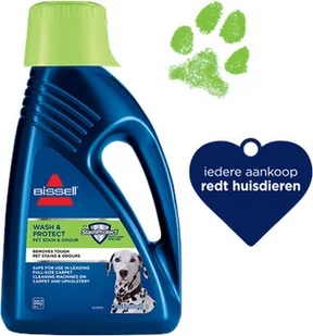 Bissell Wash & Protect Pet 1087 N dywan szampon, 1.5 L 1087N - Obcojęzyczne książki kulinarne - miniaturka - grafika 2