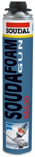 Soudal Soudafoam Pistoletowa Pianka montażowa zimowa MAXI Click and Fix 870 ml P - Silikony Soudal Soudafoam Pistoletowa Pianka montażowa zimowa MAXI Click and Fix 870 ml P - Silikony - miniaturka - grafika 1