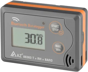 AZ Instrument Corporation. Ltd Rejestrator temperatury, wilgotności i ciśnienia z bluetooth AZI-88363 - Inne urządzenia pomiarowe - miniaturka - grafika 3