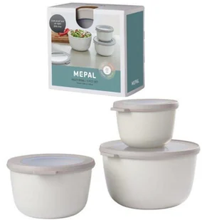 MEPAL Rosti Mepal zestaw startowy cirqula multibowl wysokiej jakości-CZ.(500,1000, 2000 ML) puszki na zapasy Micro mikrofalowa 106231032500 - Pojemniki kuchenne - miniaturka - grafika 3