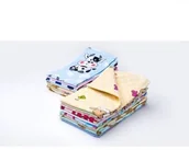 Pieluchy - Sensillo Pieluchy flanelowe 60x80 nadruk - miniaturka - grafika 1