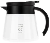 Dzbanki i imbryki - Hario Insulated Stainless Steel Server V60-02 - Biały - 600ml VHS-60W - miniaturka - grafika 1