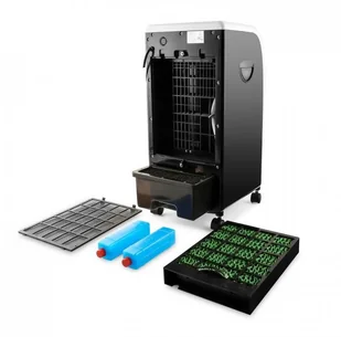 Wentylator OneConcept OneConcept Caribbean Blue schładzacz odświeżacz powietrzawentylator 70W czarny ACO3-CarribeanBlueB - Wentylatory - miniaturka - grafika 10