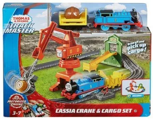 Mattel Tomek i Przyjaciele Dźwig Cassia i stacja załadunkowa GHK83 p4 - Samochody i pojazdy dla dzieci - miniaturka - grafika 2