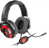 Słuchawki - GENESIS Genesis Argon 500 czarno-czerwone - miniaturka - grafika 1