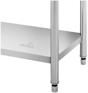 Royal Catering Stół roboczy - stal nierdzewna - 120 x 60 cm - 137 kg - rant - Catering - RCWT-120X60SB RCWT-120X60SB - Stoły gastronomiczne - miniaturka - grafika 2