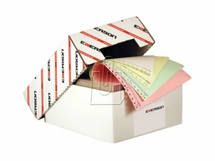 Emerson Papier komputerowy 240x12" 1+3 kolor, nadruk /450/ - Papier do drukarek - miniaturka - grafika 2