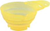 Pozostałe akcesoria fryzjerskie - Miseczka Fryzjerska Do Farbowania Włosów  Żółta C-47-YELLOW - miniaturka - grafika 1