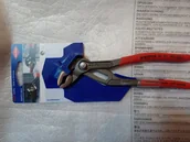 Kombinerki i obcęgi - Knipex 87 01 180 Cobra Szczypce Do Rur Nowe - miniaturka - grafika 1