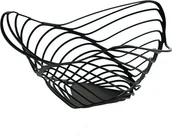 Pojemniki łazienkowe - A di Alessi Kosz na owoce Trinity wysoki 12 cm ACO04/12 B - miniaturka - grafika 1