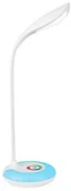 Lampy stojące - Zuma Line Lampa biurkowa LED H1848 biało-niebieska oprawa w nowoczesnym stylu H1848 - miniaturka - grafika 1