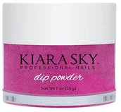 Manicure tytanowy - KIARA SKY KIARA SKY DIP POWDER - D422 PINK LIPSTICK D422 - miniaturka - grafika 1