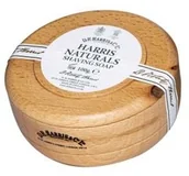 Akcesoria do golenia męskie - D.R. Harris Drewniana miska z naturalnym mydłem do golenia D.R. Harris - Naturals (100 g) DR59102 - miniaturka - grafika 1