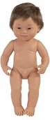 Lalki dla dziewczynek - Miniland Miniland 31068 Zespół puchu dla lalek CAUCASIAN BOY 38 cm MLE31068 - miniaturka - grafika 1