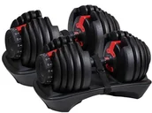 Hantle i ciężarki - HMS Zestaw hantli regulowanych SR52 - miniaturka - grafika 1