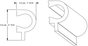 Orac DECOR Axxent Panel Ścienny Px169 200,0x5,5x3,4/Dekoracja/GAT 1 - Sztukateria - miniaturka - grafika 2