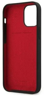Ferrari FESSIHCP12SBK iPhone 12 mini 5,4" czarny/black hardcase On Track Silicone hurtel-65648-0 - Etui i futerały do telefonów - miniaturka - grafika 7