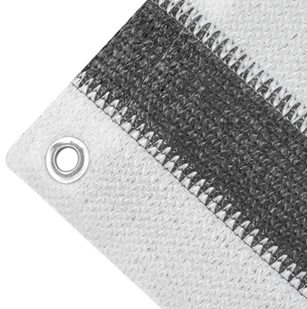 vidaXL Parawan balkonowy, HDPE, 90x600 cm, antracytowo-biały vidaXL - Parawany - miniaturka - grafika 3