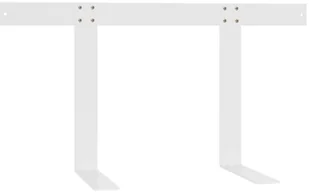 vidaXL Oparcie do sofy z palet białe 70 cm żelazo 315789 - Pozostałe meble ogrodowe - miniaturka - grafika 3