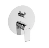 Baterie podtynkowe - Laveo Largo bateria natryskowa podtynkowa z przełącznikiem BAH 00PD produkcji Laveo BAH 00PD - miniaturka - grafika 1