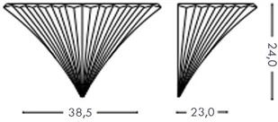Ideal Lux Lampa Ścienna Santa Ap1 Big Transparente 087368 Wys. 24,0 - Lampy ścienne - miniaturka - grafika 2