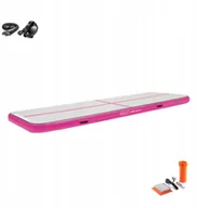 Maty do ćwiczeń - 4m x 1m mata gimnastyczna dmuchana akrobatyczna - miniaturka - grafika 1