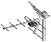 Anteny TV - Antena TV kierunkowa 21-60 "Yaga" 11-elementów bez symetryzatora Tamiza - miniaturka - grafika 1