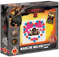 Zabawki kreatywne - Alexander Jak wytresować smoka 2, zestaw kreatywny Magiczne mozaiki - miniaturka - grafika 1