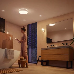 Philips Hue Hue Devere lampa sufitowa LED biała 38,1cm - Lampy sufitowe - miniaturka - grafika 3