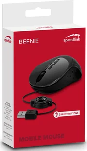 Speed Link Beenie czarna (SL-610012-BK) - Myszki - miniaturka - grafika 2