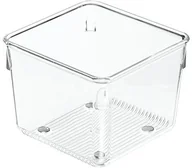 Akcesoria łazienkowe - InterDesign Linus organizer szuflady, 10 x 10 x 7,5 cm przezroczysty 52730 - miniaturka - grafika 1