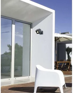 Lucide Elewacyjna LAMPA ścienna FOCUS 752470 zewnętrzna OPRAWA reflektorek LED 6W kostka IP54 ciemnoszara 752470 - Lampy ogrodowe - miniaturka - grafika 3