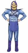 Stroje karnawałowe - Smiffys Smiffys Oficjalnie licencjonowany kostium szkieletowy dla dzieci He-Man 52612S - miniaturka - grafika 1