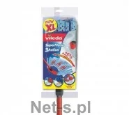 Miotły, szufle, mopy - Vileda Mop SuperMocio 3Action Velour - miniaturka - grafika 1