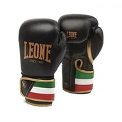 Rękawice bokserskie - Leone rękawice bokserskie Italy '47, czarny GN039 - miniaturka - grafika 1