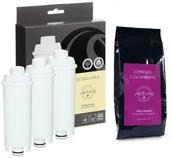 Akcesoria i części do ekspresów do kawy - Seltino - water matters Zestaw promocyjny - "filtr + kawa" - Seltino OVALE TRÓJPAK z kawą Seltino Espresso Colombiano 80g SET_3X_FE123 - miniaturka - grafika 1