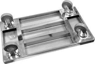 YATO WÓZEK PLATFORMOWY SKŁADANY STAL NIERDZEWNA YG-09080 - Wózki magazynowe - miniaturka - grafika 4